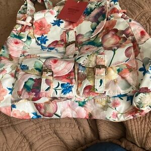 NWT Floral Women's Backpack